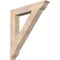 Ekena Millwork Traditional Traditional Smooth Bracket, Douglas Fir, 5 1/2"W x 38"D x 42"H BKT06X38X42TRA01SDF - alternate 1